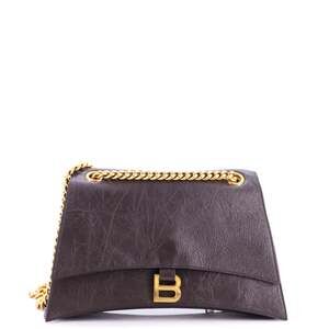 Balenciaga Crush Chain Flap Bag Leather #254022B14B